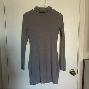 Grey Sweater Dress